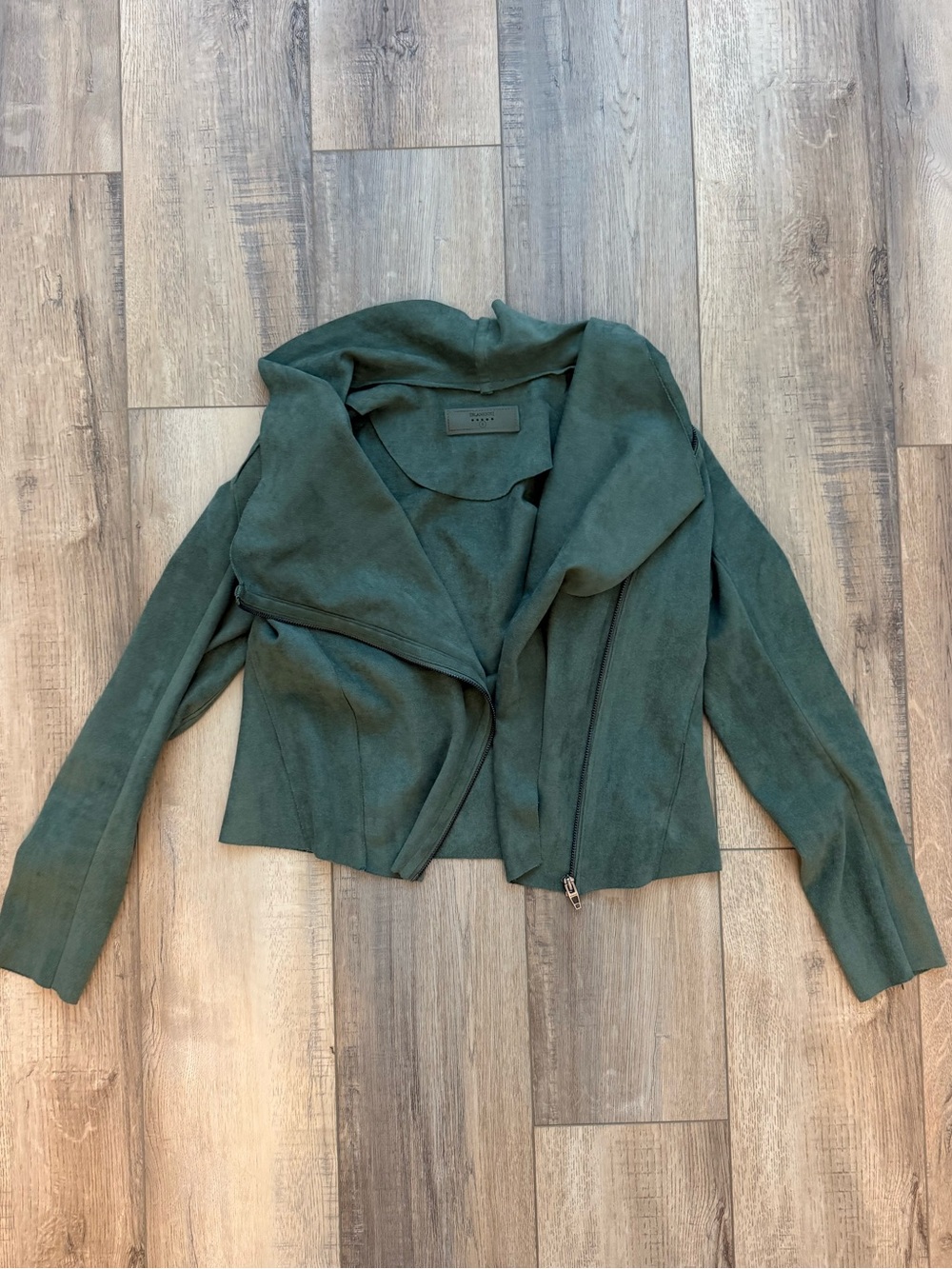 Blank NYC faux suede jacket
